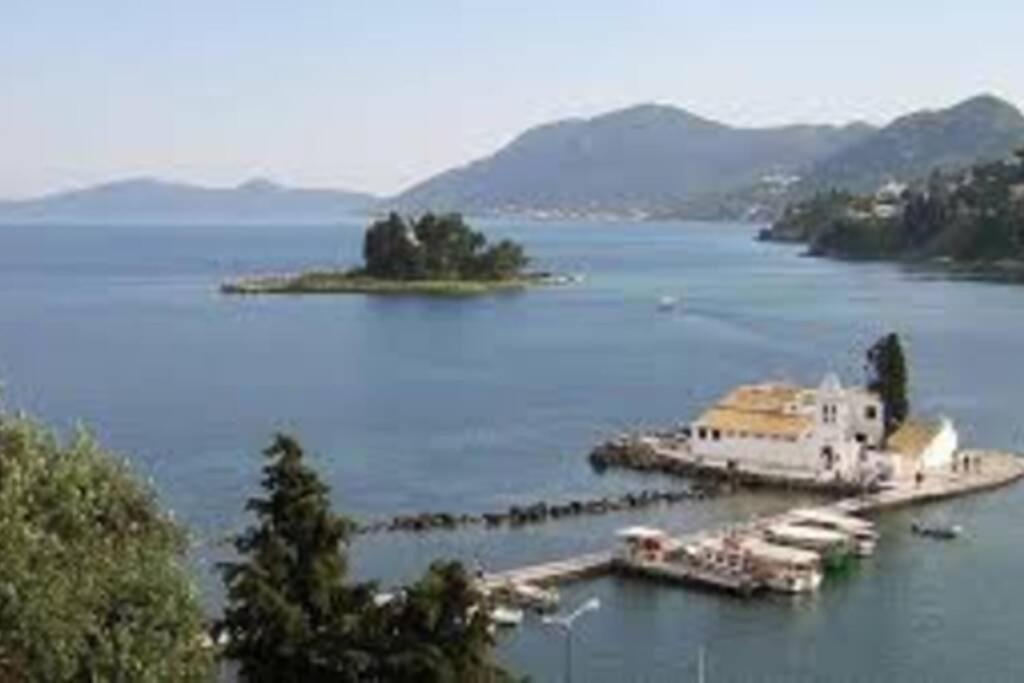 Villa Corfu Tramezzo designer's House Bastounion Exterior foto