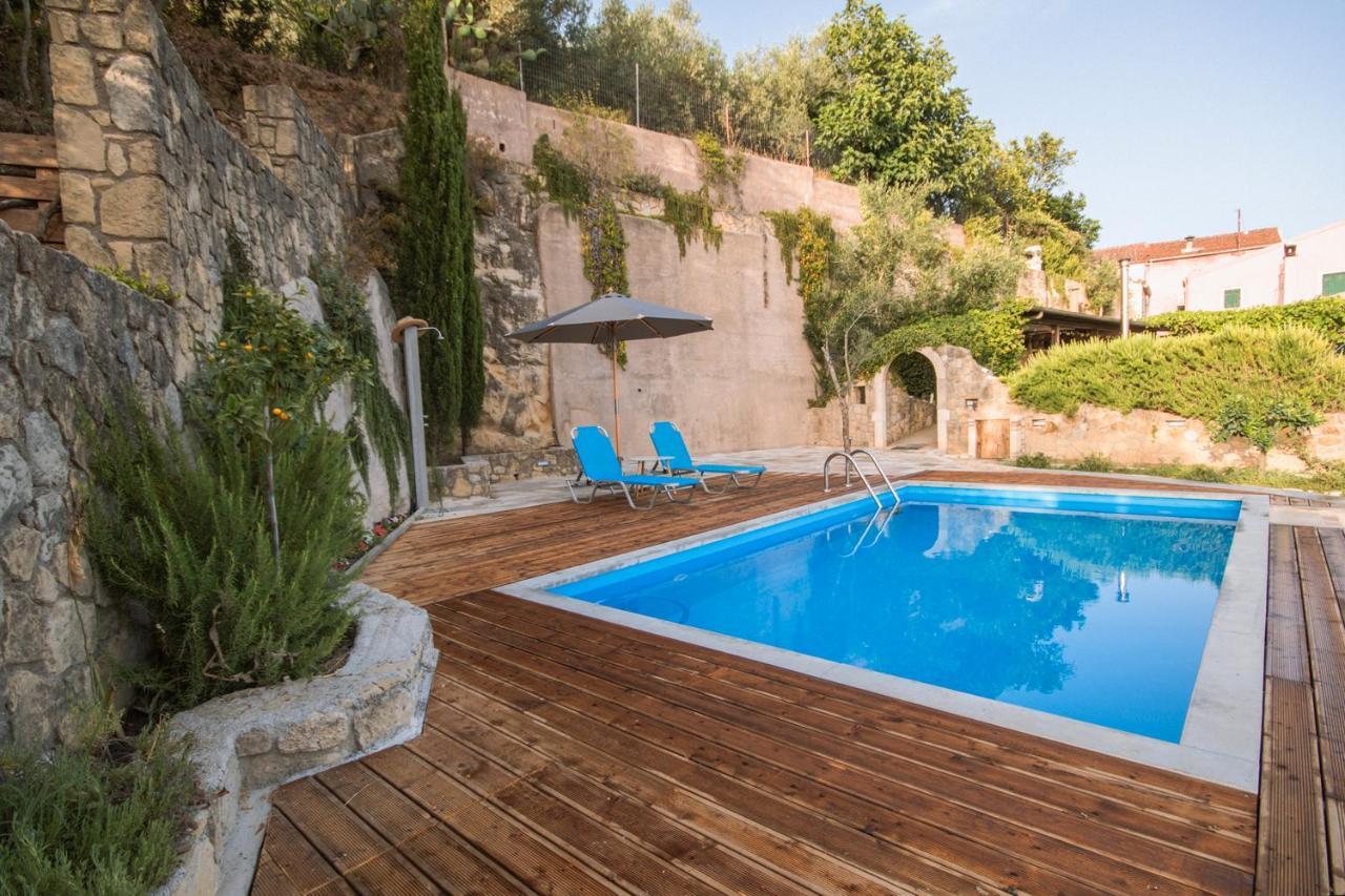 Villa Corfu Tramezzo designer's House Bastounion Exterior foto