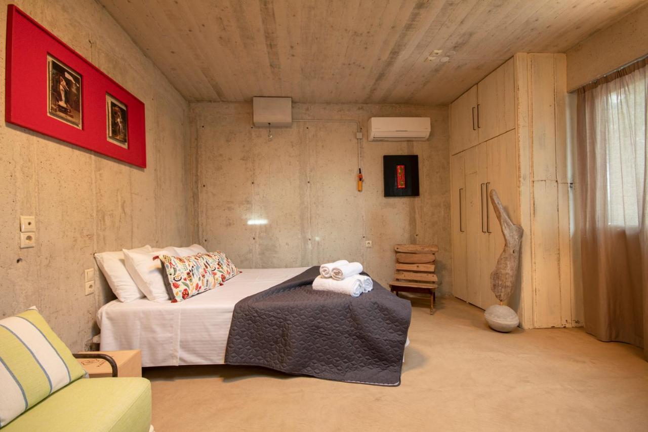Villa Corfu Tramezzo designer's House Bastounion Exterior foto