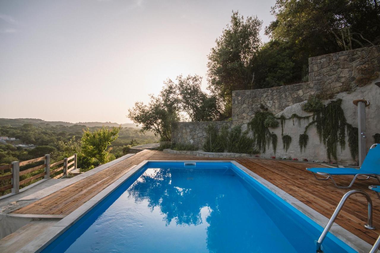 Villa Corfu Tramezzo designer's House Bastounion Exterior foto